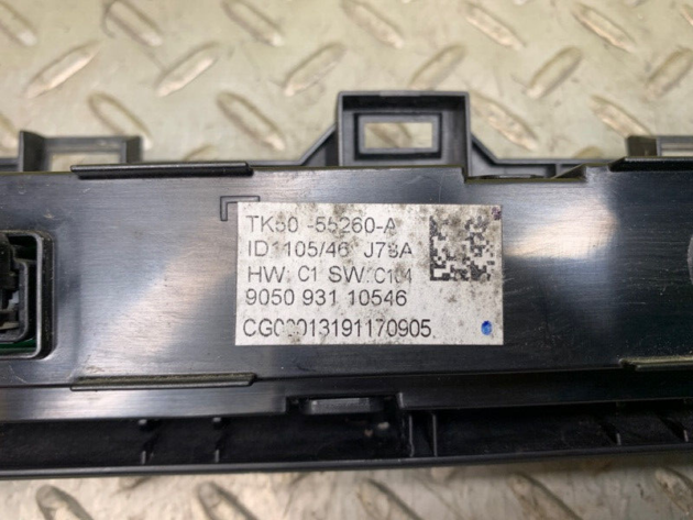 16 17 18 Mazda CX-9 Seat Heat Heater Switch Indicator Panel OEM TK5055260A