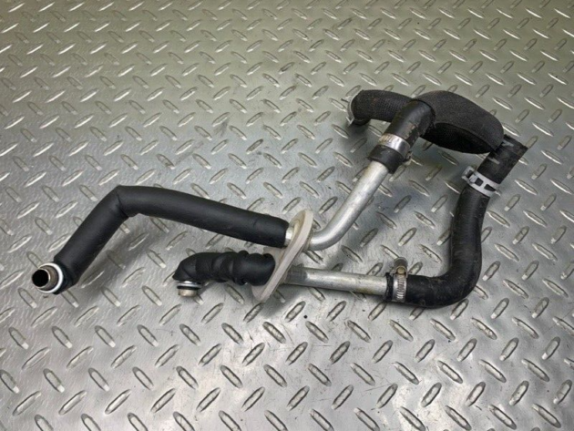 06 07 08 09 Bentley Continental Flying Spur Metal Heater Core Coolant Hose Line