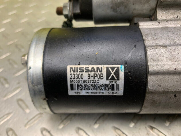 15 16 17 18 19 20 21 22 23 Nissan Pathfinder 3.5L Engine Starter Motor OEM