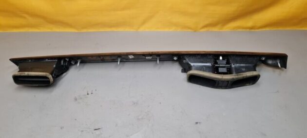 06 07 08 09 10 BMW E60 DASH WOODGRAIN TRIM PANEL A/C Air Vents OEM