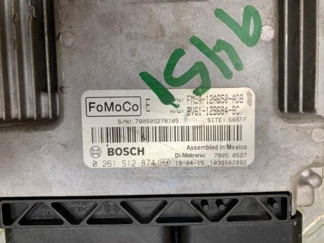 14 15 16 17 18 Ford Focus Engine Control Coputer Module ECU OEM FM5A12A650ADB