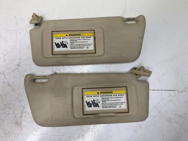 03 04 05 06 07 Mercedes-Benz CLK350 Sun Visor Passenger & Driver LH & RH PAIR