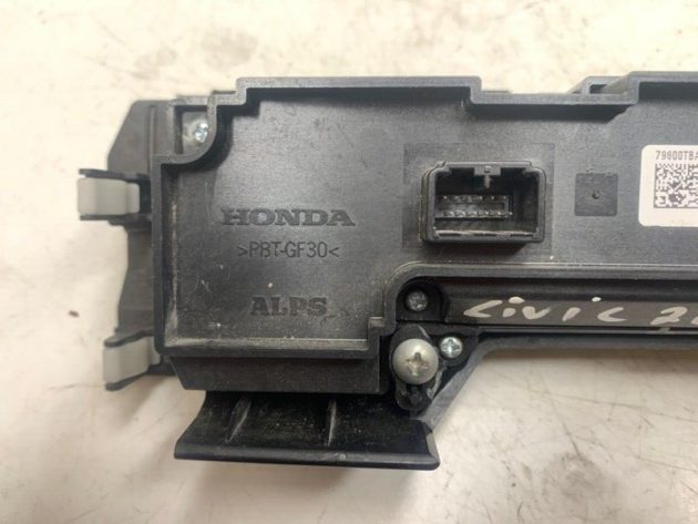 16 17 18 19 Honda Civic A/C Heater Climate Control Temperature 79600t8aa311m1