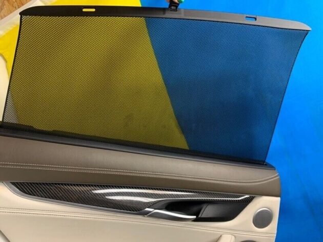 14 15 16 17 BMW X6 F16 Rear Left Driver Side Door Trim Panel Leather OEM