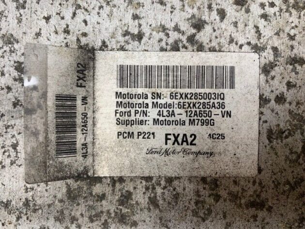 2004 Ford F-150 4.6L Computer Engine Control ECM ECU OEM 4L3A-12A650-VN