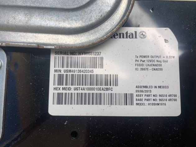 11 12 13 14 Hyundai Sonata Hybrid Telematics Communication Control Module OEM