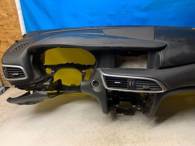 2017 2018 2019 Infiniti QX30 Front Dash Board Instrument Panel Leather Black OEM