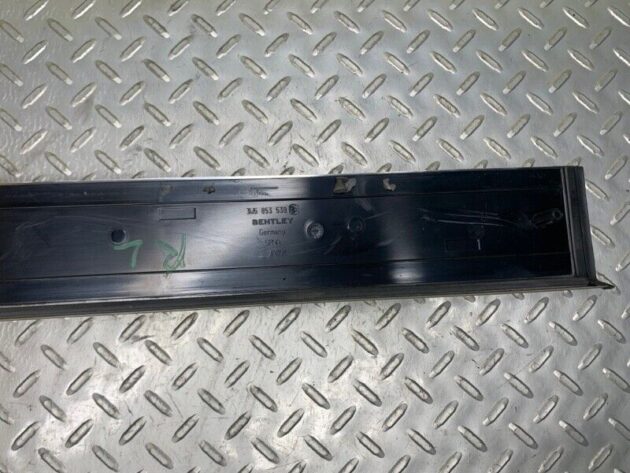 05 06 07 08 Bentley Continental Flying Spur Left Rear Door Sill Trim Panel 4DR