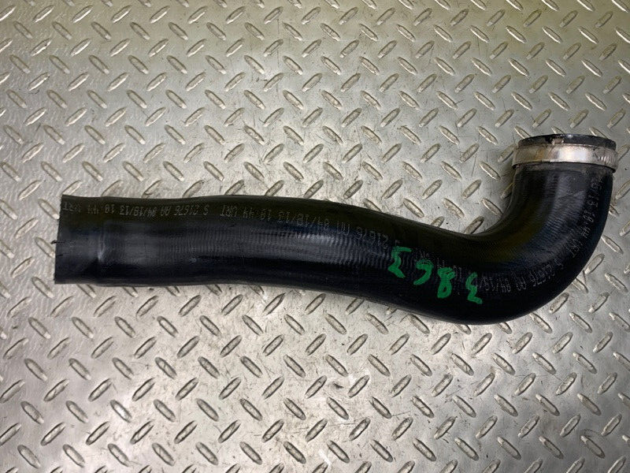 13 Porsche Cayenne Intercooler Hose Pipe OEM 7P0145737D