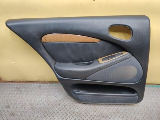 00 01 02 Jaguar S-Type Rear Left Side Interior Door Panel Trim OEM XR817814LEG