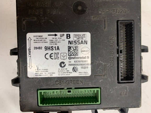 15 16 17 Nissan Altima Body Control Module BCM OEM 284B29HS1A