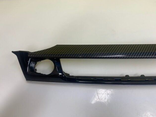 16 15 17 18 BMW X6 X6M F16 Interior Dash Instrument Panel Carbon Fiber Trim OEM