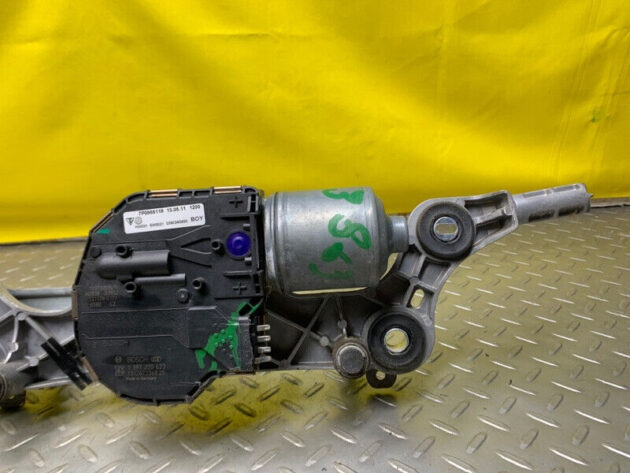 11 12 13 14 15 16 Porsche Cayenne Front Windshield Wiper Motor w/ Linkage OEM