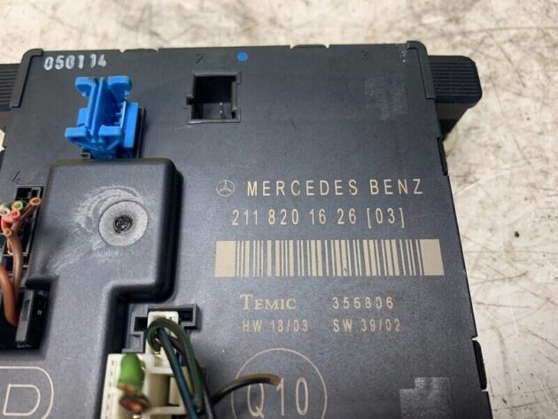 03 04 05 06 Mercedes-Benz W211 E350 Rear Right Door Control Module OEM