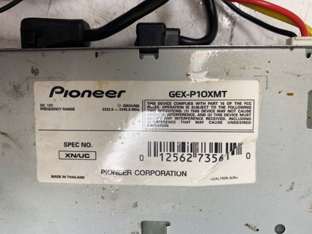 Pioneer GEX-P10XMT - XM Satellite Digital Tuner OEM FKTM025741UC