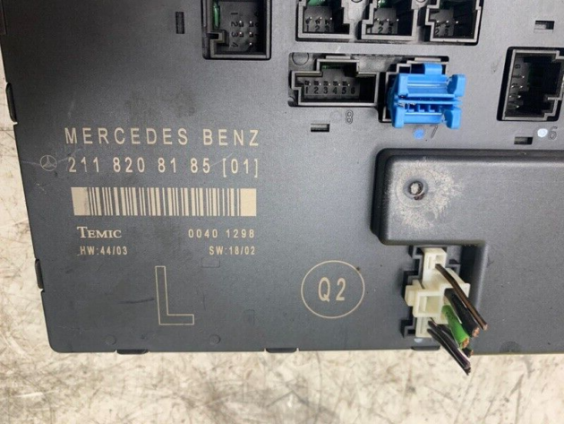 03 04 05 06 Mercedes-Benz W211 E350 Front Left Side Door Control Module OEM