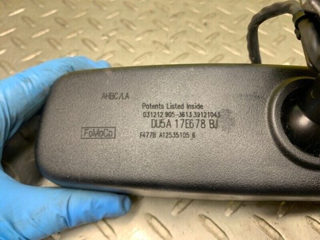 13 14 15 16 Lincoln MKS Interior Rear View Mirror OEM DU5A17E678BJ