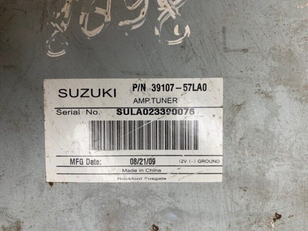 10 11 12 13 Suzuki Kizashi Audio System Amplifier Amp OEM 3910757LA0