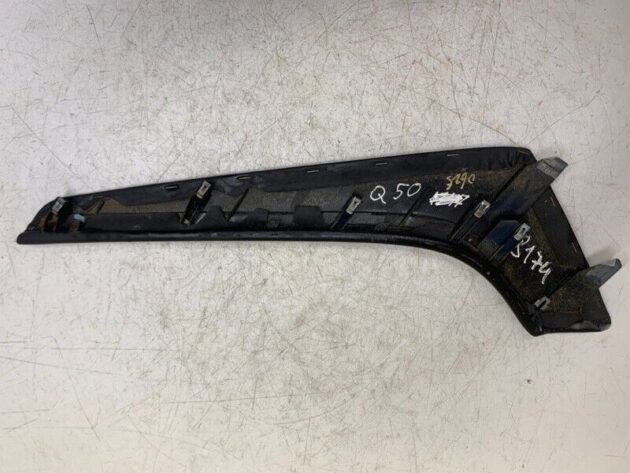 18 17 16 Infiniti Q50 Center Console Right Passenger Side Cover Trim Panel OEM