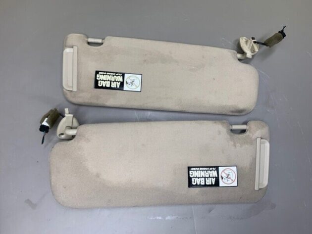 06 07 08 09 10 Hyundai Sonata Passenger & Driver Side Sun Visor Pair OEM