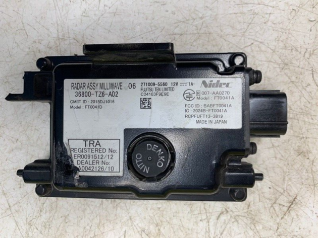 14 15 16 Acura MDX Radar Distance Sensor Cruise Control Module OEM 68k miles