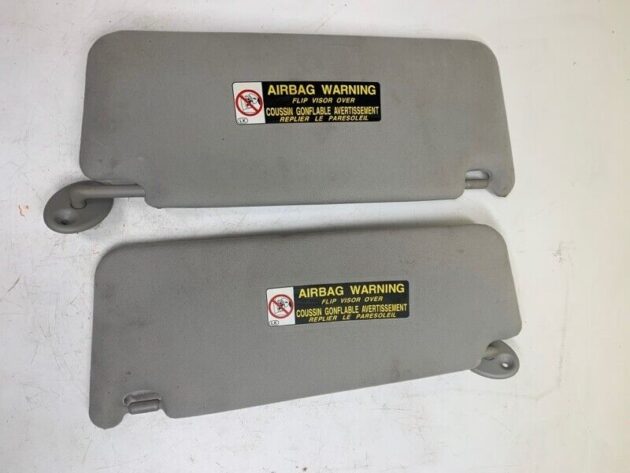 07 08 09 10 Lexus GS300 GS350 Passenger RH & Driver LH Sun Visor SET PAIR OEM