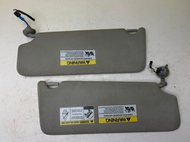 14 15 16 17 18 Acura MDX Sun Visors Left Driver& Right Passenger Pair SET OEM