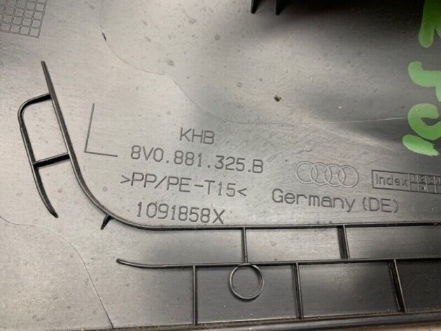 15 16 17 Audi A3 8V Front Left Driver Side Seat Switch Cover Trim Panel 8V088132