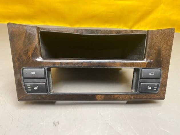 08 09 10 BMW 535I DTC Trunk Release Heater Seat Control Switch Panel OEM