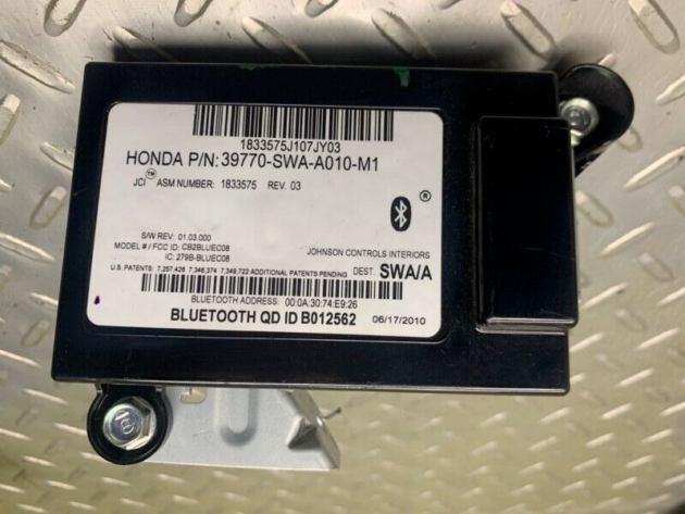 09 10 11 12 Honda CR-V  Bluetooth Communication Control Module OEM