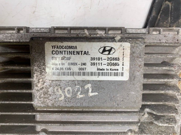 11 12 13 14 Hyundai Sonata 2.4L Engine Computer ECM ECU OEM 39101-2G663