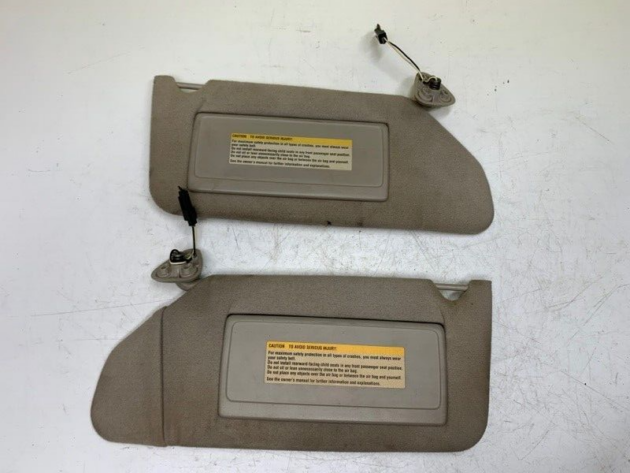 01 00 99 98 Cadillac Eldorado Pair Left & Right Side Sun Visor Sunvisor OEM SET