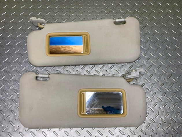 10 11 12 13 Mazda 3 Sunvisor Sun Visor Set OEM BBM2-69-270A-75 / BBM2-69-320A-75