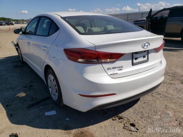 2018 2017 2016 Hyundai Elantra Rear Left Side Roof Grab Handle OEM