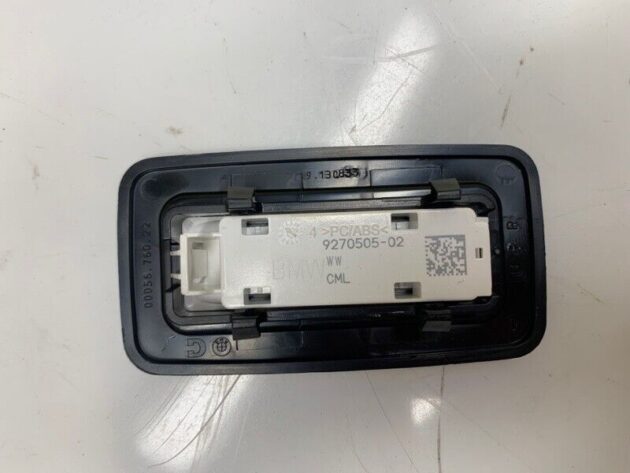 16 17 18 19 BMW X6M F16 License Plate Light Lamp OEM 9270505-02