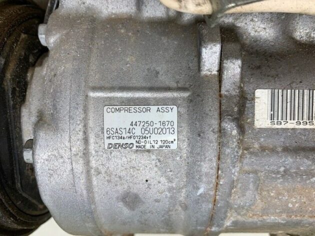 17 18 19 Infiniti QX30 2.0L AC A/C Compressor Assembly OEM 27K Miles