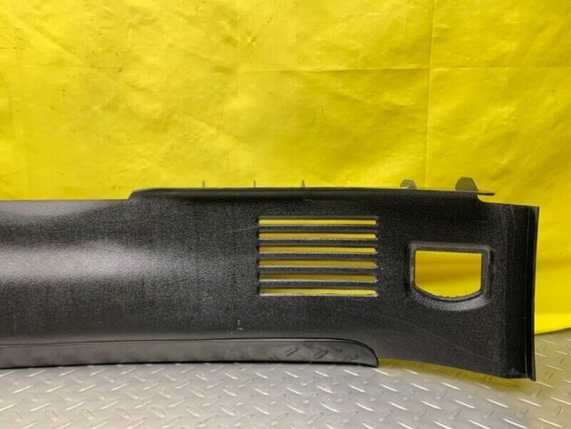 05 Bentley Continental GT Black Rear Luggage Trunk Trim Scuff Plate Panel OEM