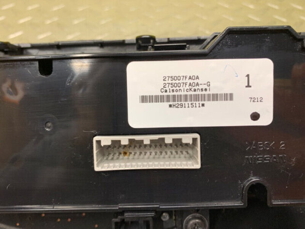 17 18 19 Nissan Rogue A/C Heater Climate Control OEM 27500-7FA0A