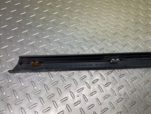 12 13 14 Porsche Cayenne Front Left Driver Door Sill Scuf Plate Molding Trim OEM