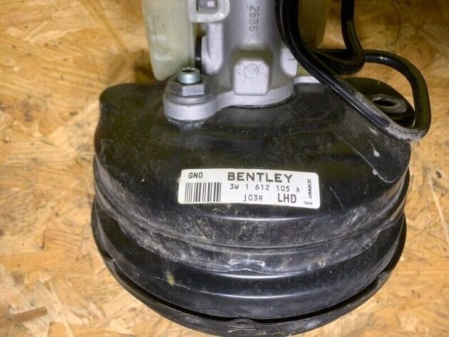 05 06 07 08 Bentley Continental GT 6.0L Power Brake Booster Master Cylinder OEM