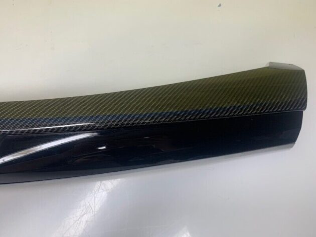 16 15 17 18 BMW X6 X6M F16 Interior Dash Instrument Panel Carbon Fiber Trim OEM