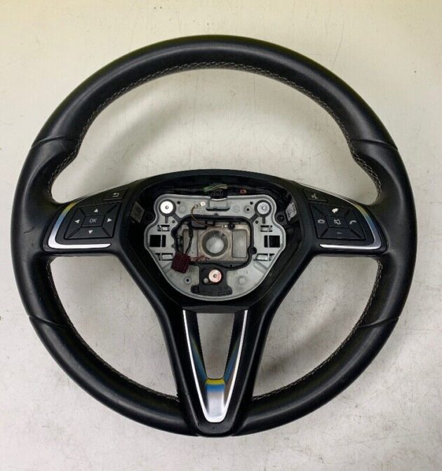 2017 2018 2019 Infiniti QX30 Steering Wheel Leather With Switch Control OEM