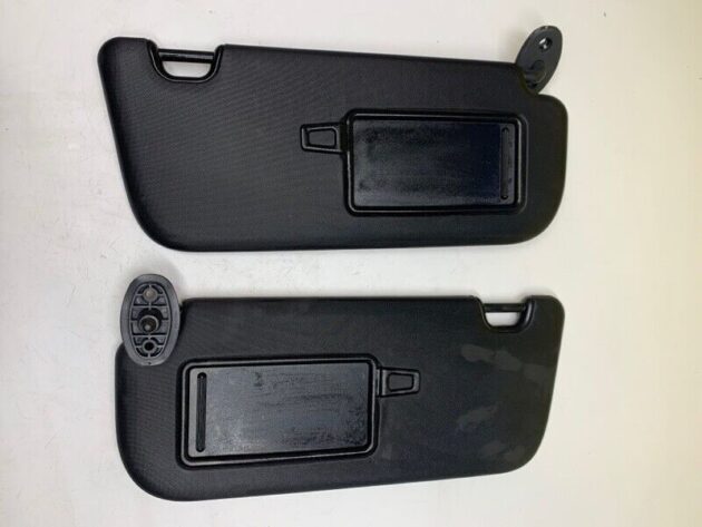 14 15 16 17 18 19 KIA Soul Sun Visor Left & Right Side PAIR Black OEM