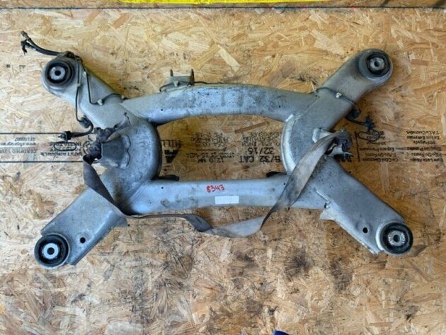 05 06 Bentley Continental GT Rear Subframe Crossmember Cross Member Carrier OEM