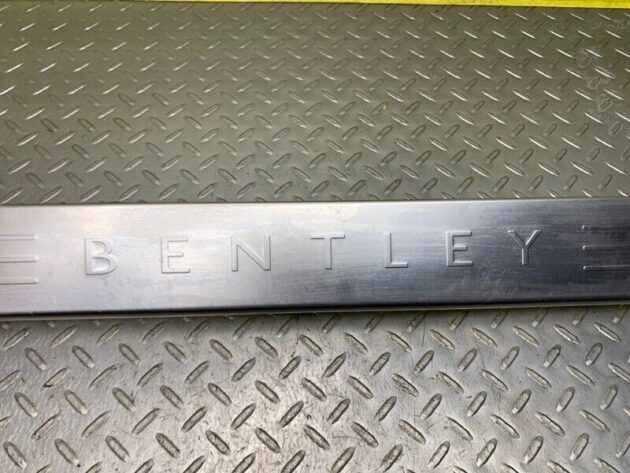 03 04 05 06 07 08 09 Bentley Continental Gt Left Door Sill Scuff Plate Trim OEM