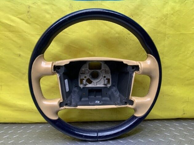 Bentley Continental Flying Spur Steering Wheel Blue Beige Leather 3W0419650P