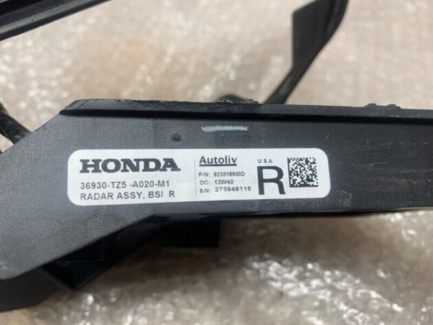 14 15 16 Acura MDX Rear RH Passenger Side Blind Spot Radar OEM 36931TZ5A02