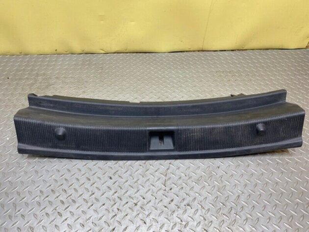 13 14 Mercedes E350 A207 Convertible Trunk Lock Sill Scruff Plate Trim OEM