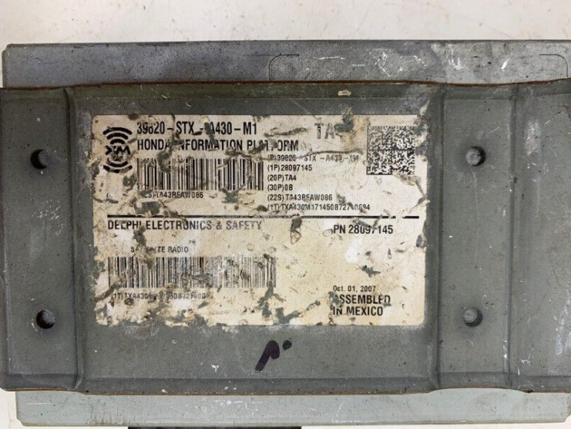 07 08 09 Acura MDX XM Satellite Control Module Computer OEM