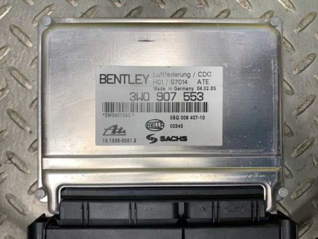 05 Bentley Continental GT Air Suspension Computer Control Module OEM 3W0907553